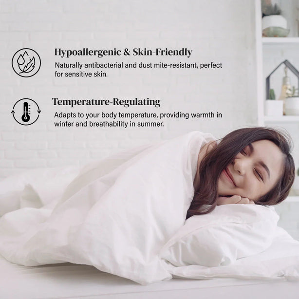 Bellami ZZEN Tencel DownFeel Luxury Quilt Cooling Soft Hypoallergenic Duvet