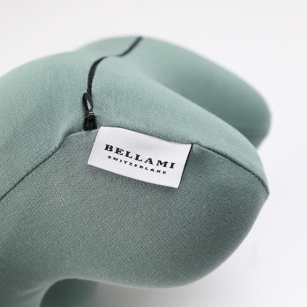 Bellami Plus Nap Tech Memory Foam Pillow Compact Ergonomic Travel Support