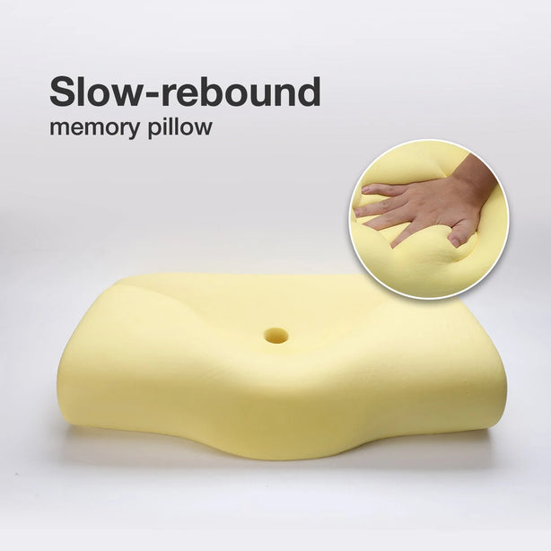 Bellami Plus Tech Series Neck Nova Memory Foam Pillow Ergonomic Support