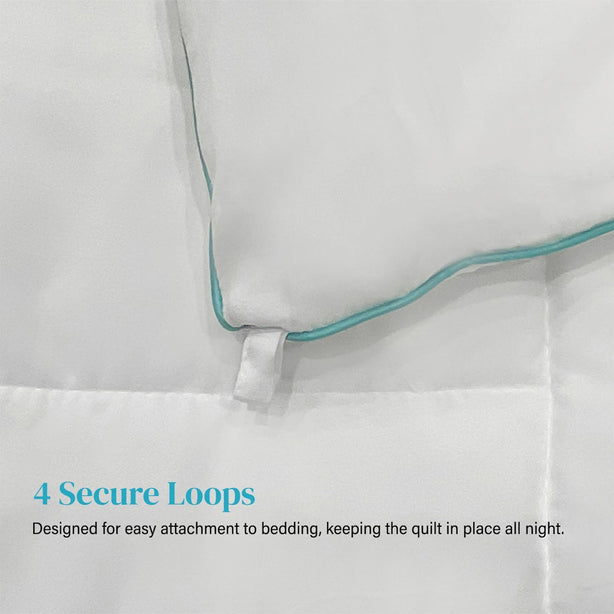 Hillcrest ComfyLux Lofty Quilt Anti Dust Mite Single Queen King Comfort Quilt