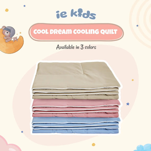 IE KIDS Cool Dream Cooling Quilt Collection Soft Breathable Kids Comfort Quilt