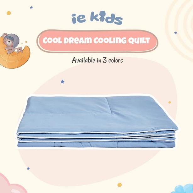 IE KIDS Cool Dream Cooling Quilt Collection Soft Breathable Kids Comfort Quilt