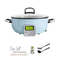 Greenpan Elite Omni Cooker 5.6L  - Blue Haze + GreenPan Melamine Sponge + Greenchef Spatula & Ladle