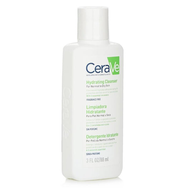 Cerave Hydrating Cleanser Cream For Normal To Dry Skin - 88ml/3oz