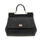 DOLCE&GABBANA Dauphine leather large 'Sicily' bag