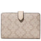 Kate Spade Spade Flower Medium Bifold Wallet - Dark Beige Multi KN756