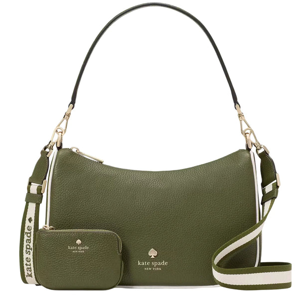 Kate Spade Emma Medium Shoulder Bag - Enchanted Green Multi KK945