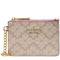 Kate Spade Spade Flower Key Ring Card Holder - Dark Beige Grapefruit Multi KN773