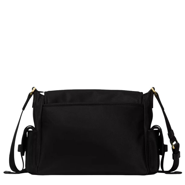 Kate Spade Carter Nylon Messenger Cargo Crossbody Bag - Black KN672