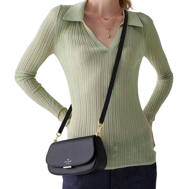 Kate Spade Quinn Mini Crossbody Bag - Black KN717