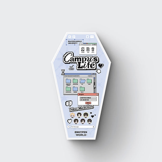 [ENHYPEN WORLD COUPON CARD COLLECTION] CAMPUS LIFE SPECIAL ver(International Shipping)Pre Order August 2026 Shipping