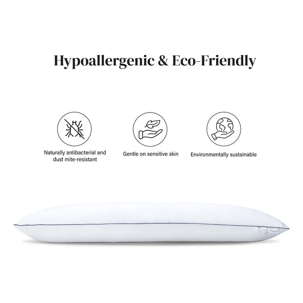 Bellami Downfeel Luxury Hugging Pillow Egyptian Cotton Soft Body Pillow