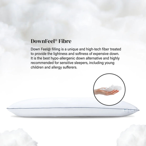 Bellami Downfeel Luxury Hugging Pillow Egyptian Cotton Soft Body Pillow