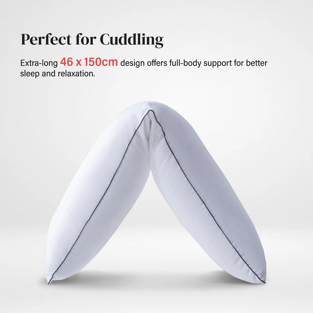 Bellami Downfeel Luxury Hugging Pillow Egyptian Cotton Soft Body Pillow