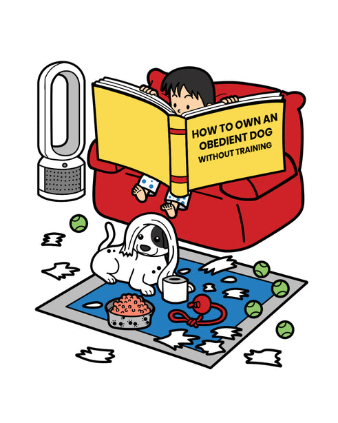OBEDIENT DOG - Oversized T-Shirt