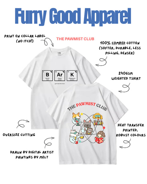 B.AR.K - The Pawmist Club Oversized T-Shirt