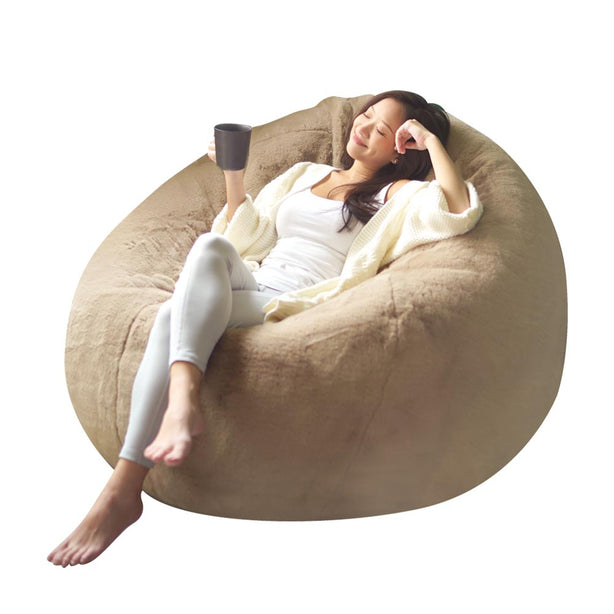 Arcadian - Cruelty-Free Fur SoftRock Living Bean Bag