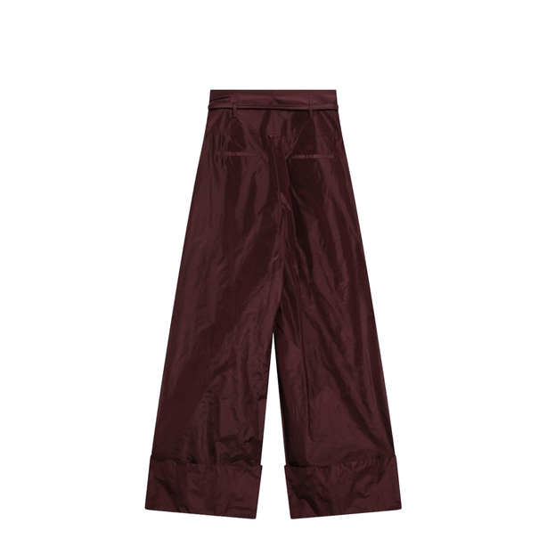 Trousers Silk Red