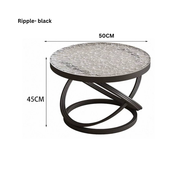Aesthetic Coffee Table with Glass top