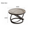 Aesthetic Coffee Table with Glass top