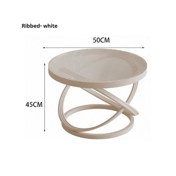 Aesthetic Coffee Table with Glass top