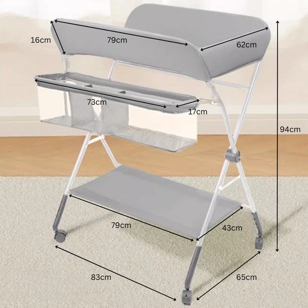 New born diaper changing station