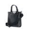Rockstud Calf Leather Tote Bag - Nero