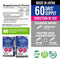 LABO Nutrition Le Ageless NMN+ 600mg with NAD+ Boosters Ginseng Extract & Trans-Resveratrol Supplement - Youth & Vitality Rejuvenator for Cellular Repair Anti Aging Heart Health Energy Metabolism Brain & Memory Antioxidants Sleep Quality • Halal • 6