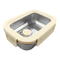 La Gourmet Inox 316 Stainless Steel 600ml Lunch Box - Cream