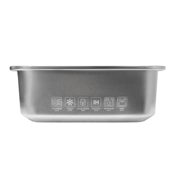 La Gourmet Inox 316 Stainless Steel 600ml Lunch Box - Cream