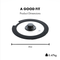 Greenpan Click Chef 20cm Glass Lid