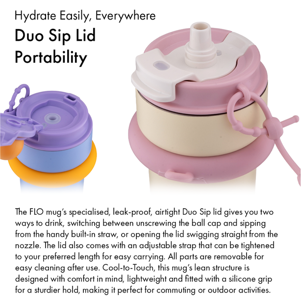 La Gourmet FLO 500ML Thermal Mug - Pastel Hug
