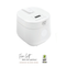 GreenChef Go Grains! Rice & Grains Cooker – White+ GreenPan Melamine Sponge