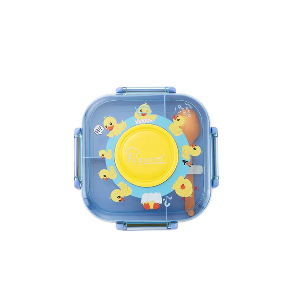 La Gourmet Sassy Kids 1250ML Lunch Box- Duck