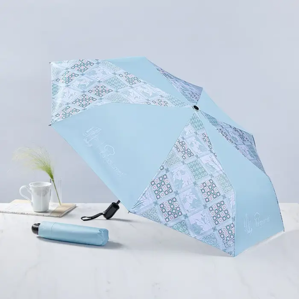 La Gourmet Emerald Hill Collection 600ml Thermal Bottle + Emerald Hill Collection Umbrella