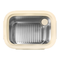 La Gourmet Inox 316 Stainless Steel 2000ml Lunch Box - Cream