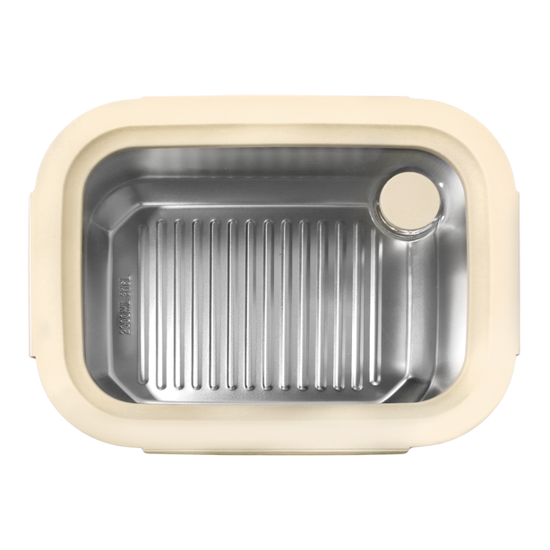La Gourmet Inox 316 Stainless Steel 2000ml Lunch Box - Cream