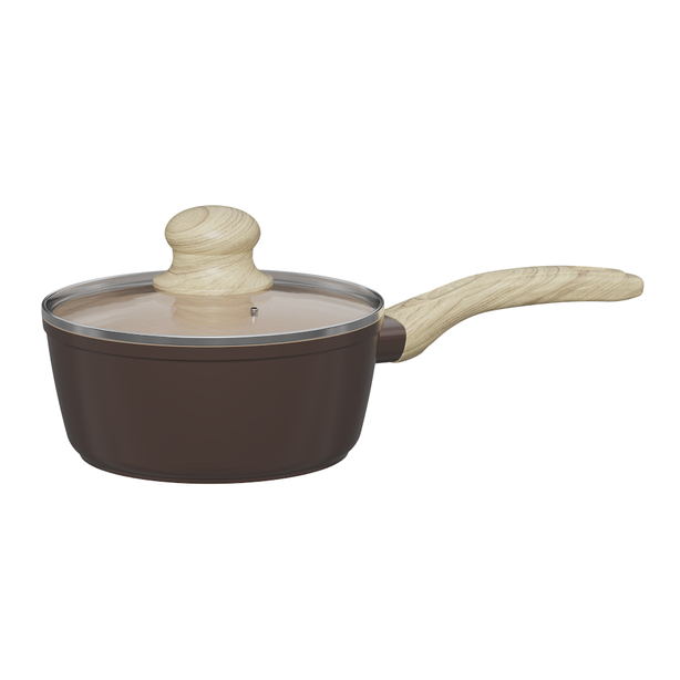 Shogun Mini2 16cm Saucepan - Matte Brown