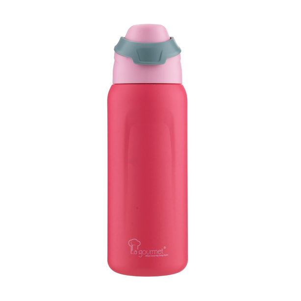 La Gourmet FLO 710ML Thermal Bottle - Mint Rose
