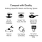 Shogun Mini2 5 Pcs Set - Matte Brown (16cm Frypan, 16cm Saucepan, 20cm Wok)