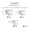 La Gourmet Pearl Luxe 3 Pieces Bowl Set with Lid - White