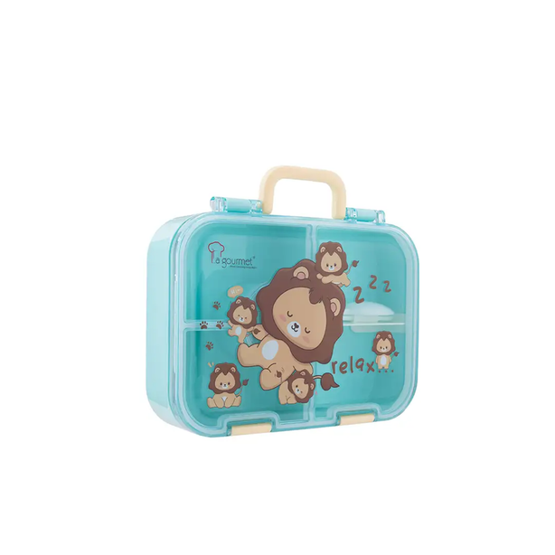 La Gourmet Sassy Kids 1400ML Lunch Box - Lion
