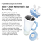 La Gourmet FLO 1200ML Thermal Tumbler - Creamy Sky