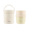 La Gourmet ThermoBliss 650ml 2-Tier Tiffin Carrier with Pouch - Cream