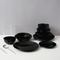 La Gourmet Pearl Luxe 20 Pcs Dinnerware Set - Black