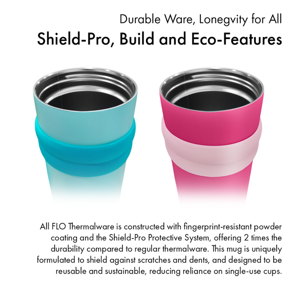 La Gourmet FLO 550ML Thermal Mug - Minty Splash