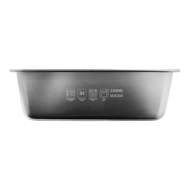 La Gourmet Inox 304 Stainless Steel 2300ml Lunch Box