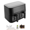 GreenPan Bistro Collection Dual Zone Airfryer + GreenPan Melamine Sponge + Random Harvest Mini Me BBQ Gift Pack