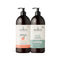 Sukin Body Wash Peach & Perfect 1L + Sukin Natural Balance Shampoo 1L
