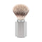 MUHLE Hexagon Anodised Aluminum Pure Silvertip Fibre® Shaving Brush